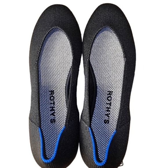 Rothy's‎ Womens Black Flats Shoes Slip On 7